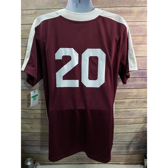 NWT Nike Baseball Breakthrough Series Jersey Mens XL Maroon Red MLB #20 - Picture 2 of 7